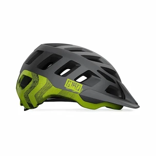 Fietshelm Giro   Radix Mat Metalic Black/Lime  M