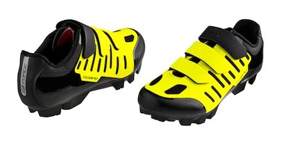 Fietsschoenen Force  MTB Tempo yellow/black