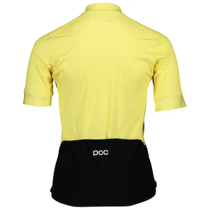 Fietsshirt POC  Essential Road Logo Jersey Sulfur Yellow M