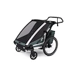 Fietstrailer Thule Chariot Cross 2 double dark slate