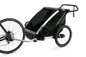 Fietstrailer Thule Chariot Lite double Aluminum/Agave