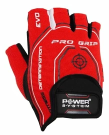 Fitness handschoenen Power System Fitness Rukavice Pro Grip Evo Červené