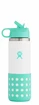 Fles Hydro Flask  Wide Mouth Kids Straw Lid & Boot 20 oz (591 ml)