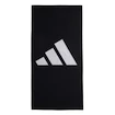 Handdoek adidas  3Bar Towel Large Black/White