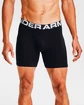 Heren boxershort Under Armour  Charged Cotton 6" 3 Pack black