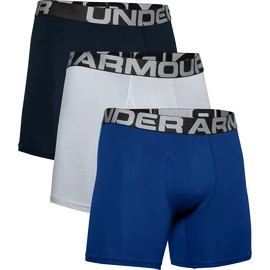 Heren boxershort Under Armour Charged Cotton 6in 3 Pack-BLU