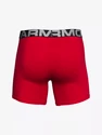 Heren boxershort Under Armour  Charged Cotton 6in 3 Pack-RED