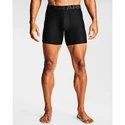 Heren boxershort Under Armour  Tech 6" 2 Pack black Dynamic