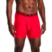 Heren boxershort Under Armour  Tech 6in 2 Pack-RED