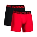 Heren boxershort Under Armour  Tech 6in 2 Pack-RED