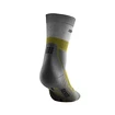 Heren compressiesokken CEP Hiking Light Merino Mid Cut Olive/Grey