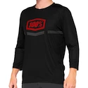 Heren fietsshirt 100%  Airmatic 3/4 Sleeve Jersey Black/Red M