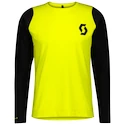 Heren fietsshirt Scott  Trail Progressive L/Sl Sulphur Yellow/Black L