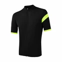 Heren fietsshirt Sensor  Cyklo Classic Black/Neon Yellow