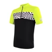 Heren fietsshirt Sensor  Cyklo Miles Black/Neon Yellow