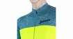 Heren fietsshirt Sensor  Cyklo Motion Blue/Neon Yellow