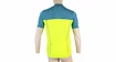 Heren fietsshirt Sensor  Cyklo Motion Blue/Neon Yellow