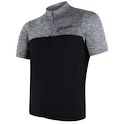 Heren fietsshirt Sensor  Cyklo Motion Grey/Black M