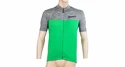 Heren fietsshirt Sensor  Cyklo Motion Grey/Green