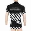 Heren fietsshirt Sensor  Cyklo Superdomestic Black