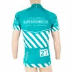 Heren fietsshirt Sensor  Cyklo Superdomestic Mint