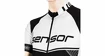 Heren fietsshirt Sensor  Cyklo Team Up Black/White