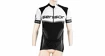 Heren fietsshirt Sensor  Cyklo Team Up Black/White