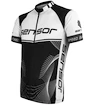 Heren fietsshirt Sensor  Cyklo Team Up Black/White S