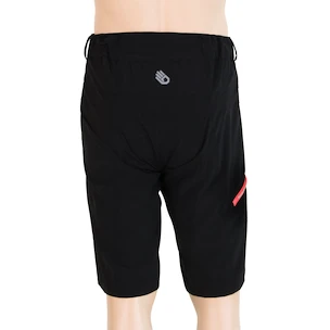 Heren fietsshort Sensor  Cyklo Helium Black/Red S