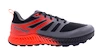 Heren hardloopschoenen Inov-8 Trailfly  M (Wide) Black/Fiery Red/Dark Grey  UK 8,5