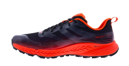 Heren hardloopschoenen Inov-8 Trailfly Speed M (Wide) Black/Fiery Red