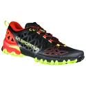 Heren hardloopschoenen La Sportiva Bushido II Black/Goji