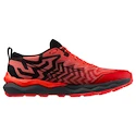 Heren hardloopschoenen Mizuno  Wave Daichi  8 Cayenne/Black/High Risk Red