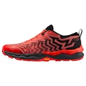 Heren hardloopschoenen Mizuno  Wave Daichi  8 Cayenne/Black/High Risk Red