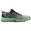 Heren hardloopschoenen Mizuno  Wave Daichi 8 Grayed Jade/Black/Jade Cream  UK 9,5