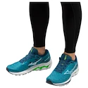 Heren hardloopschoenen Mizuno  Wave Inspire 18 Moroccan Blue/White