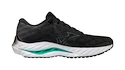 Heren hardloopschoenen Mizuno  Wave Inspire 19 2E Black/Metallic Gray/Biscay Green