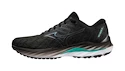 Heren hardloopschoenen Mizuno  Wave Inspire 19 2E Black/Metallic Gray/Biscay Green