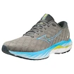 Heren hardloopschoenen Mizuno  Wave Inspire 19 Ghost Gray/Jet Blue/Bolt 2 (Neon)