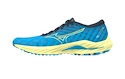 Heren hardloopschoenen Mizuno  Wave Inspire 19 Jet Blue/Bolt 2 (Neon)/Luminous  UK 14