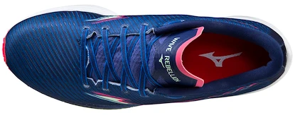 Heren hardloopschoenen Mizuno  Wave Rebellion / Princess Blue / Paradise Green / Diva Pink