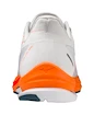 Heren hardloopschoenen Mizuno Wave Rebellion Sonic White/Light Orange/Blue Ashes