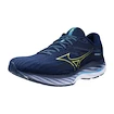 Heren hardloopschoenen Mizuno  Wave Rider 27 Navy Peony/Sharp Green/Swim Cap