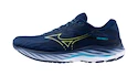 Heren hardloopschoenen Mizuno  Wave Rider 27 Navy Peony/Sharp Green/Swim Cap