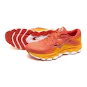 Heren hardloopschoenen Mizuno  Wave Sky 7 Cayenne/Nickel/Carrot Curl