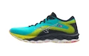 Heren hardloopschoenen Mizuno  Wave Sky 7 Jet Blue/White/Bolt 2 (Neon)