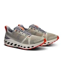 Heren hardloopschoenen On Cloudsurfer Trail Fossil/Ivory