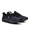 Heren hardloopschoenen On Cloudsurfer Trail WP Black/Eclipse