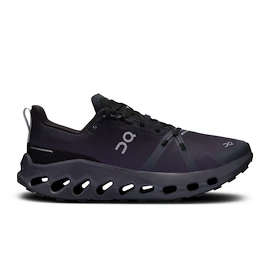 Heren hardloopschoenen On Cloudsurfer Trail WP Black/Eclipse