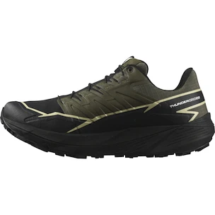 Heren hardloopschoenen Salomon  Gore-Tex Olive Night/Black/Alfalfa